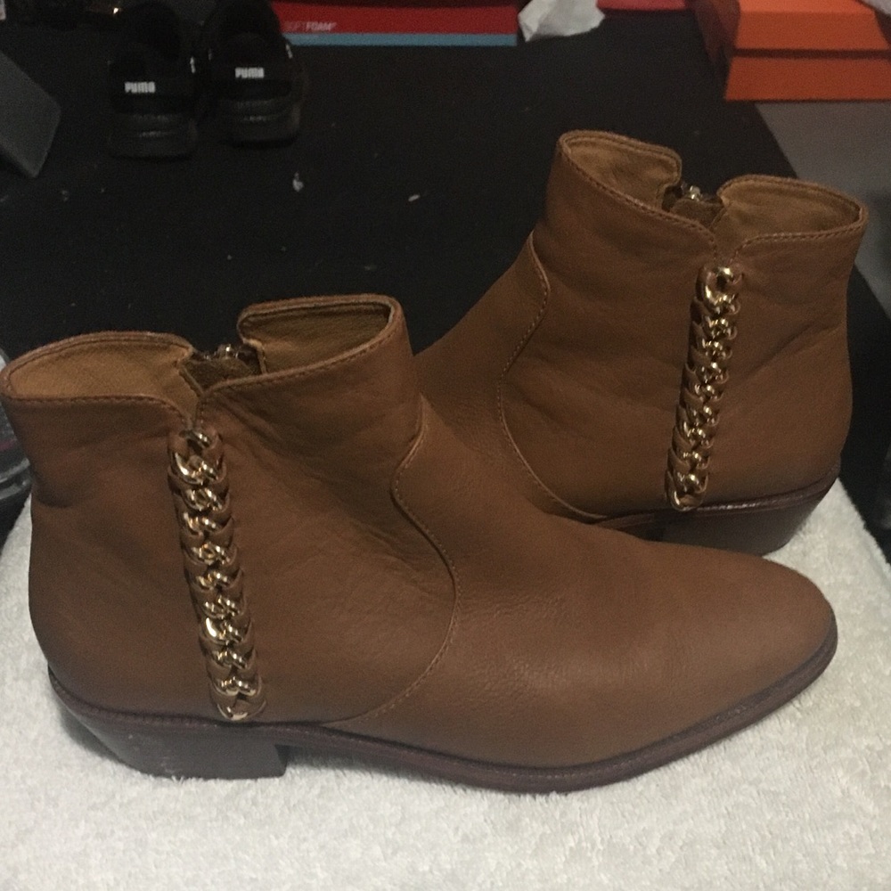 Coach Corine Buttery Soft Mill Leather Booties 8 - Picture 2 of 8